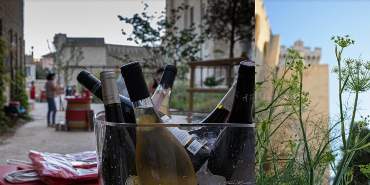 Avignon, Jardins du Palais, Tu viens, on prend un verre ?