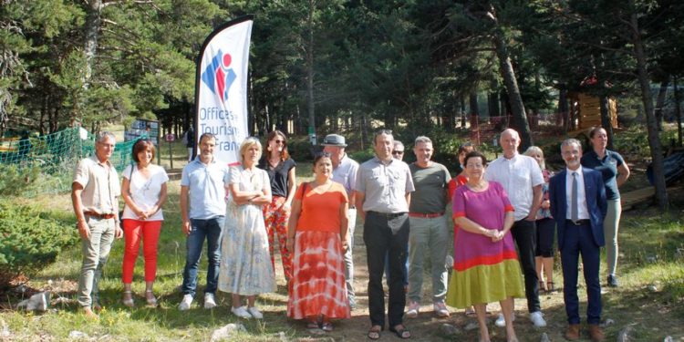 La Cove inaugure son nouveau parcours forestier à la station mont Serein