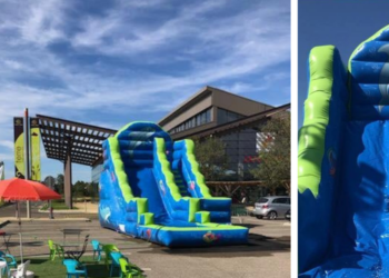 Orange les Vignes plage, paradis des enfants