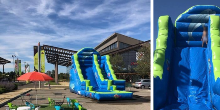 Orange les Vignes plage, paradis des enfants