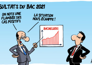 Résultats du bac 2021 vu par Wingz pour l’Echo du Mardi