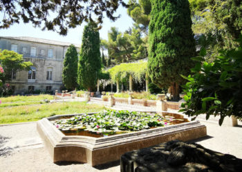 Les jardins de l’abbaye Saint-André, entre rococo et Méditerranée