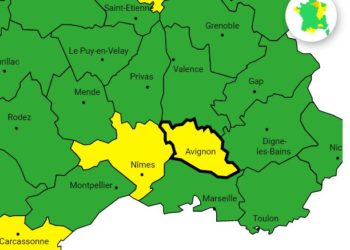Canicule : Météo France place le Vaucluse en vigilance jaune