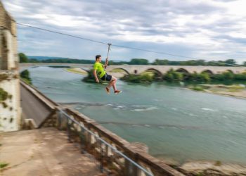Jeu concours : votre traversée en tyrolienne au-dessus du Rhône