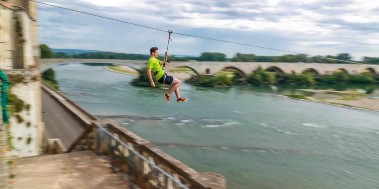 Jeu concours : votre traversée en tyrolienne au-dessus du Rhône