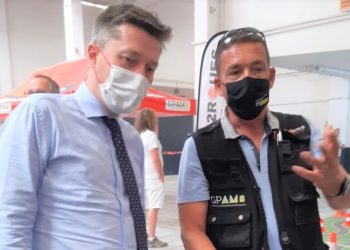 Sou’papes festival : le préfet de Vaucluse en visite