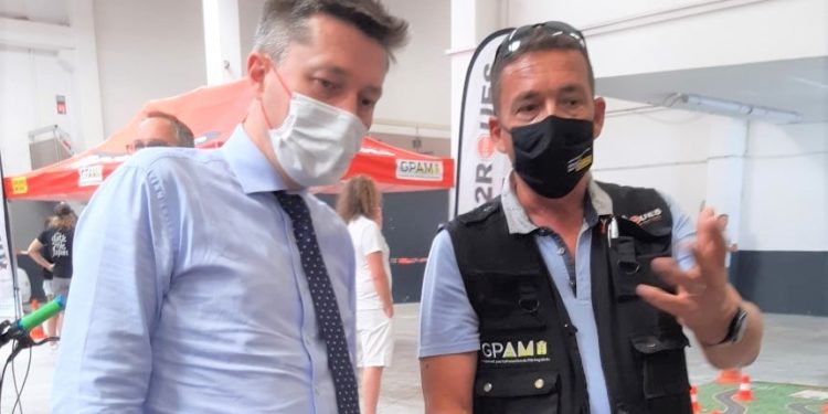 Sou’papes festival : le préfet de Vaucluse en visite