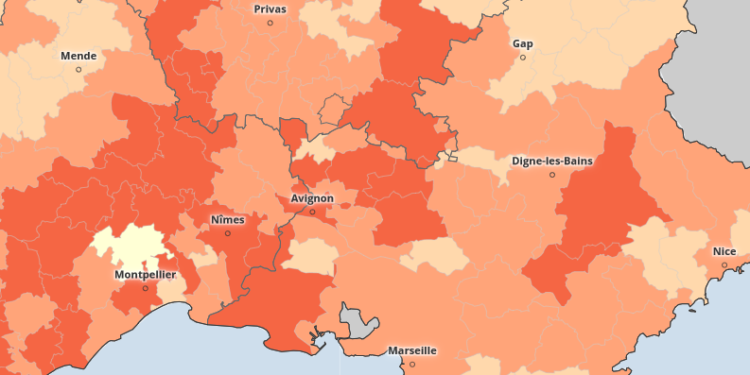 Le Vaucluse est le 5e département le plus pauvre de France métropolitaine