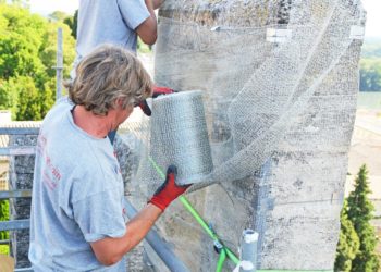 Restauration du palais des Papes, la 2nd phase a démarré en août