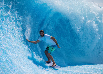 Une compétition de surf… en plein Vaucluse
