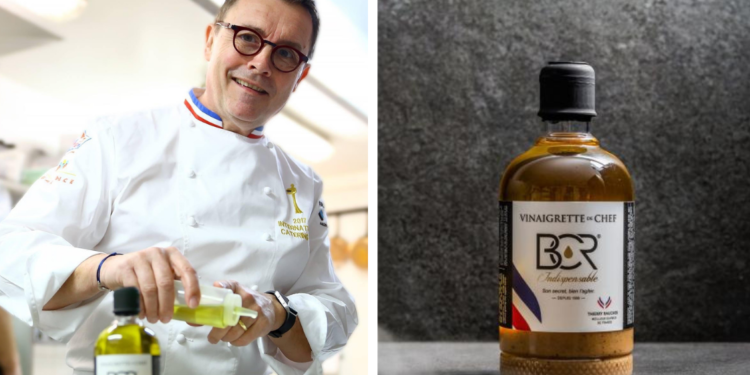 Le chef Thierry Baucher crée une vinaigrette gastronomique inédite