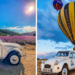 Les vignes de la Cavale en 2CV et montgolfière