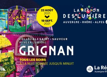 Spectacle son et lumière gratuit à Grignan