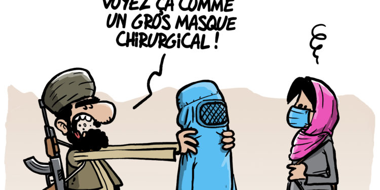 Le retour des talibans vu par Wingz pour l’Echo du Mardi