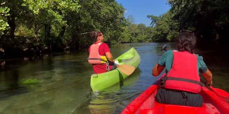 Sur les flots de la Sorgue avec Canoë évasion