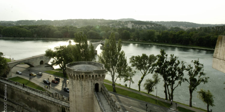 Concert à l’aube au-dessus du Rhône