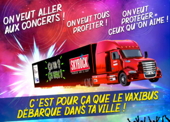 Le ‘vaxibus Skyrock’ à la plaine des sports d’Avignon ce vendredi 24 septembre