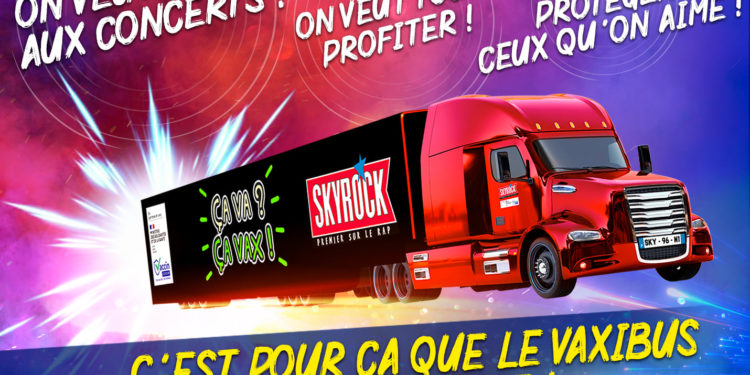 Le ‘vaxibus Skyrock’ à la plaine des sports d’Avignon ce vendredi 24 septembre