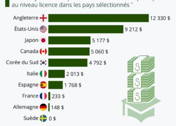 Combien coûtent les études supérieures ?