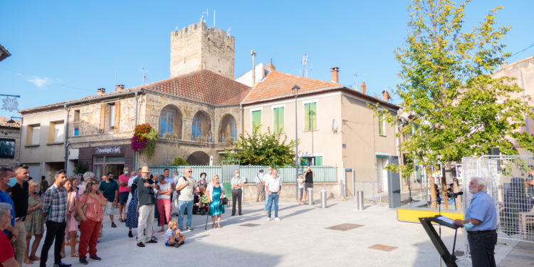 Les futurs aménagements du centre ancien à Monteux