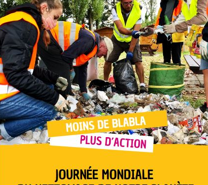 World clean up day, Mazan propre comme un sous neuf ce samedi 18 septembre !