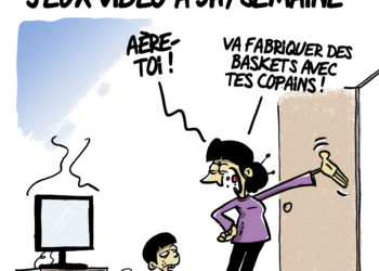 Jeux vidéo en Chine vu par Wingz pour l’Echo du Mardi