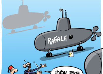 L’affaire des 6 sous-marins vu par Wingz pour l’Echo du Mardi