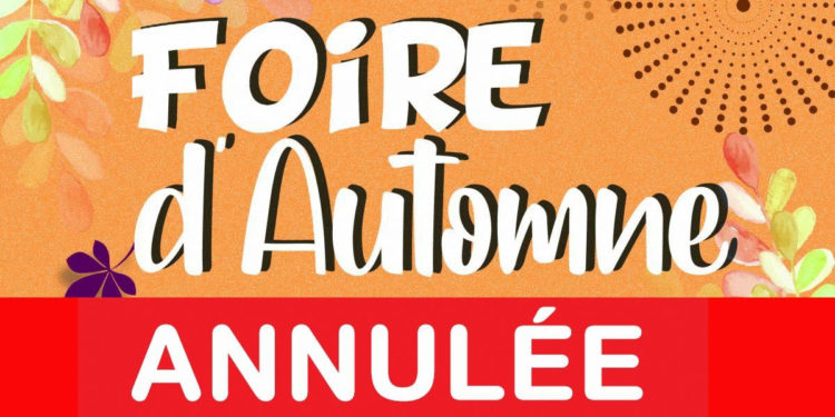 La foire d’automne de Monteux est annulée