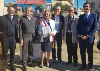 Une première pierre pour le nouveau quartier ‘cœur de ville’ de Sarrians