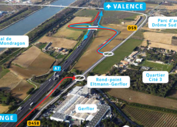 Drôme provençale : un nouvel échangeur sur l’A7 en 2026