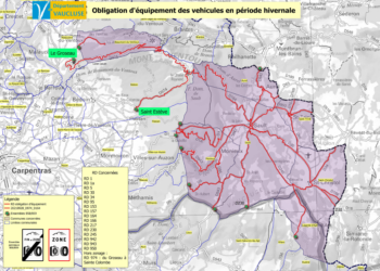 Equipements spéciaux : 9 communes vauclusiennes finalement concernées