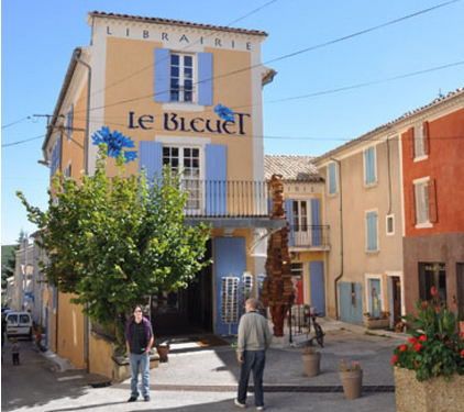 Librairie le Bleuet à Banon, rencontre avec l’Inde