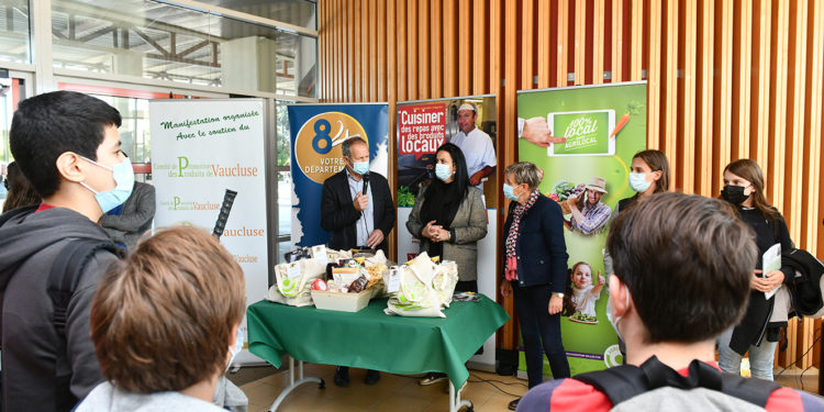 Sept collèges du Vaucluse goûtent à l’opération ‘Au pré de l’assiette’
