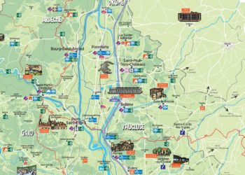 Tourisme : une carte interdépartementale pour (re)découvrir la Vallée du Rhône