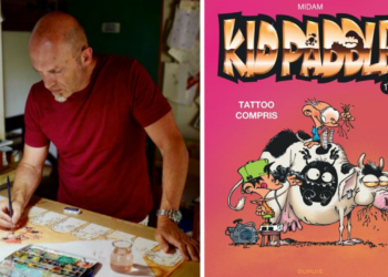 Midam, créateur de ‘Kid paddle’ au parc Spirou pour Halloween