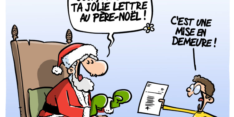 La pénurie de jouets vu par Wingz pour l’Echo du Mardi