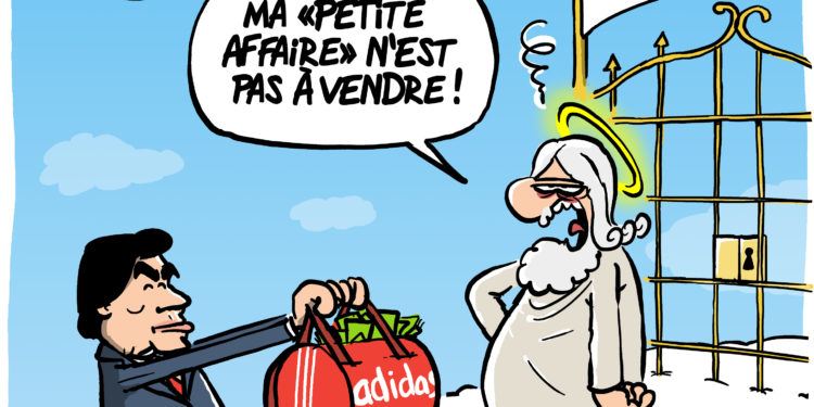 Le décès de Bernard Tapie vu par Wingz pour l’Echo du Mardi