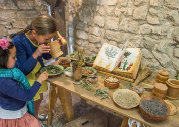 ‘Banquets et festins au temps d’Alix des Baux’ au château des Baux-de-Provence