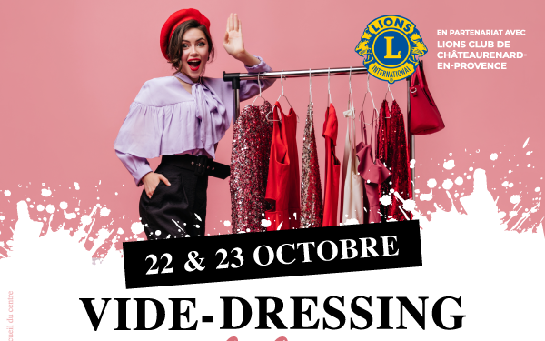 Vos vêtements contre des tickets de jeu au vide-dressing solidaire de Cap sud