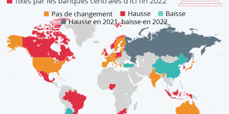 Inflation : comment réagissent les banques centrales ?