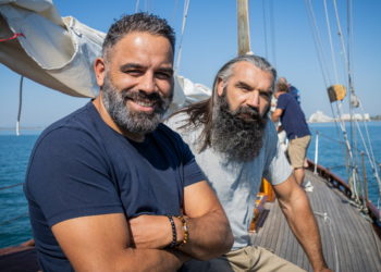 Sébastien Chabal et Tony Mathis aux petits cotons pour Ruckfield