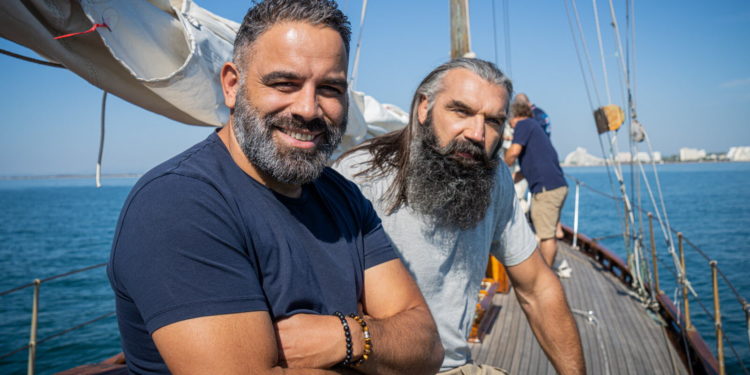 Sébastien Chabal et Tony Mathis aux petits cotons pour Ruckfield