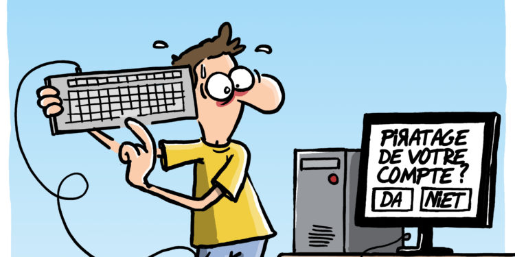 La Russie et ses pirates vu par Wingz pour l’Echo du Mardi