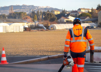 Agilis sécurise la piste cyclable et la voie piétonne d’Aubignan