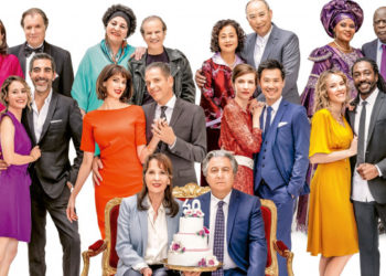 L’équipe de ‘Qu’est-ce qu’on a tous fait au bon Dieu ?’ au Capitole studios