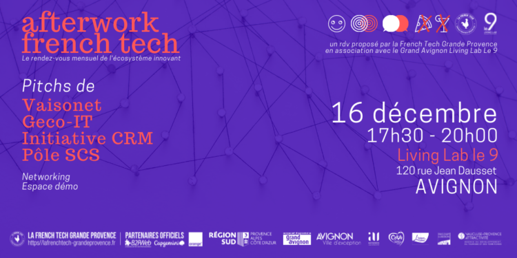 Dernier afterwork de l’année pour la French tech Grande Provence