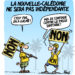 Référendum en Nouvelle-Calédonie vu par Wingz pour l’Echo du Mardi