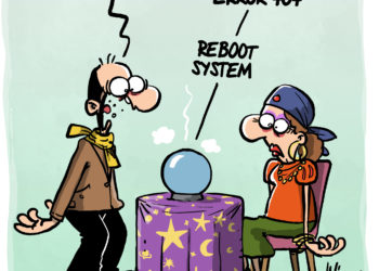 Bonne Année 2022 vu par Wingz pour l’Echo du Mardi