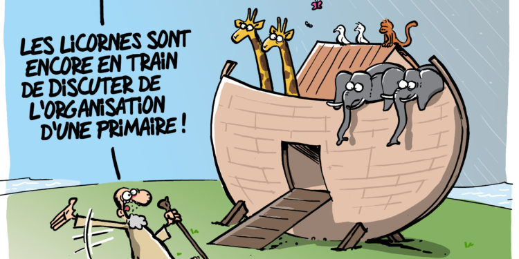 Les primaires vu par Wingz pour l’Echo du Mardi