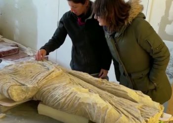 (Vidéo) Une nouvelle statue découverte à Vaison-la-Romaine